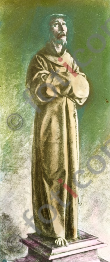 Der Heilige Franziskus | Saint Francis - Foto simon-139-030.jpg | foticon.de - Bilddatenbank für Motive aus Geschichte und Kultur